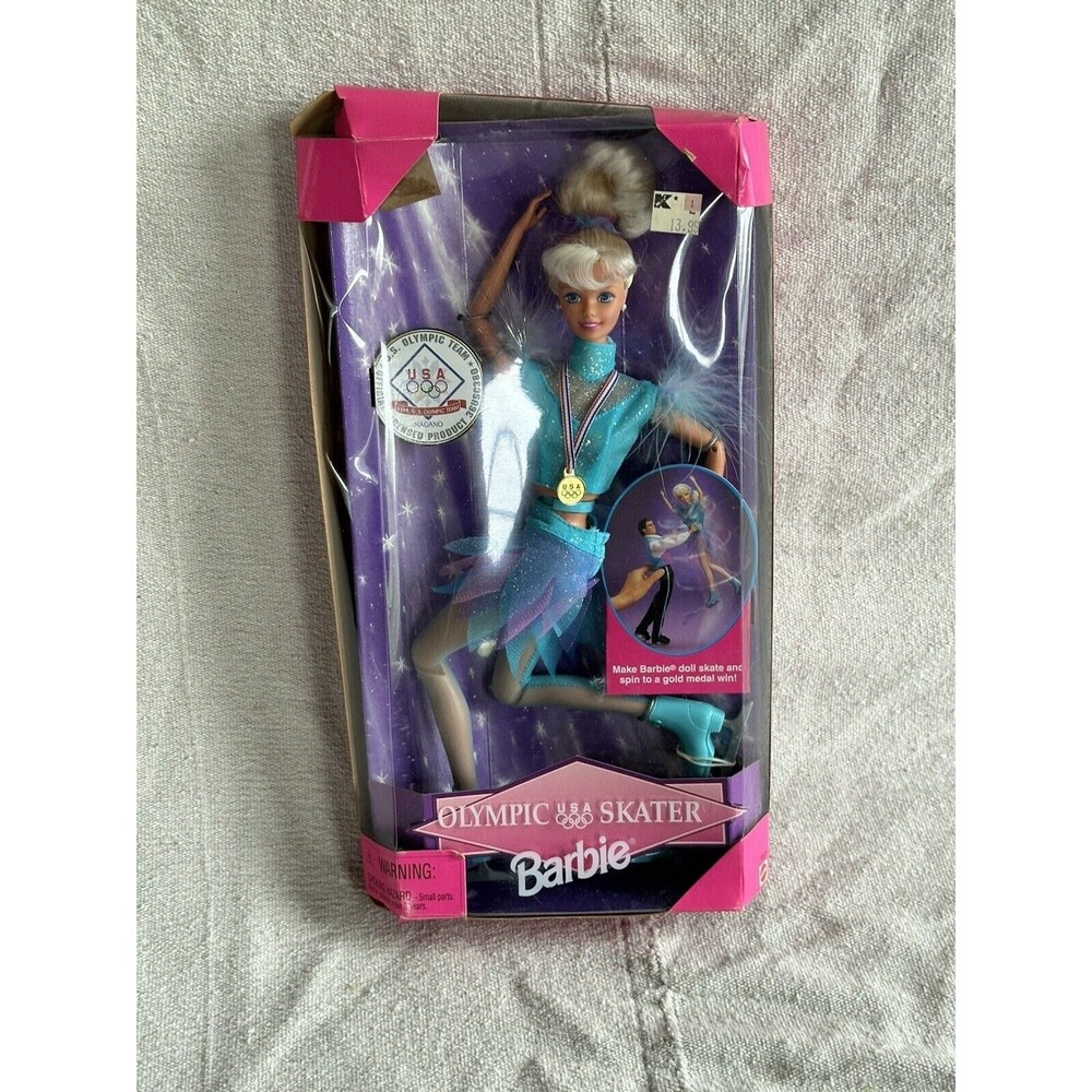 Olympic USA Skater Barbie Doll 1998 NEW
